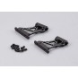 KB48111MB-Killerbody 1/10 Black Medium Aluminum Track Wing Support
