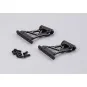 KB48111MB-Killerbody 1/10 Black Medium Aluminum Track Wing Support - KB48111MB