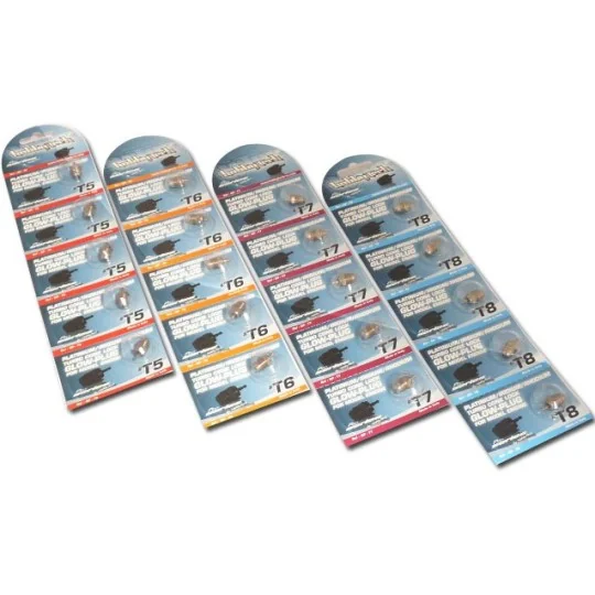 Bougie n°6 turbo medium-chaude HobbyTech Hobbytech GP-T6 - 2 GP-T6-Bougie n°6 turbo medium-chaude HobbyTech - GP-T6