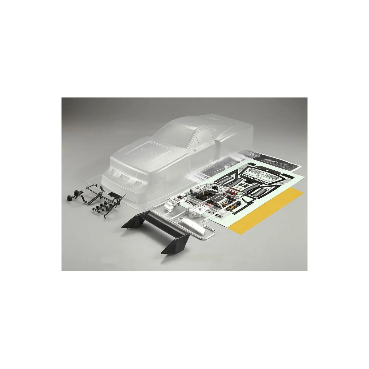 Lancia Beta Montecarlo transparent 1/10 body 195 mm Killerbody Killerbody KB48390 - 1 Lancia Beta Montecarlo transparent 1/10 body 195 mm Killerbody Killerbody KB48390 - 1