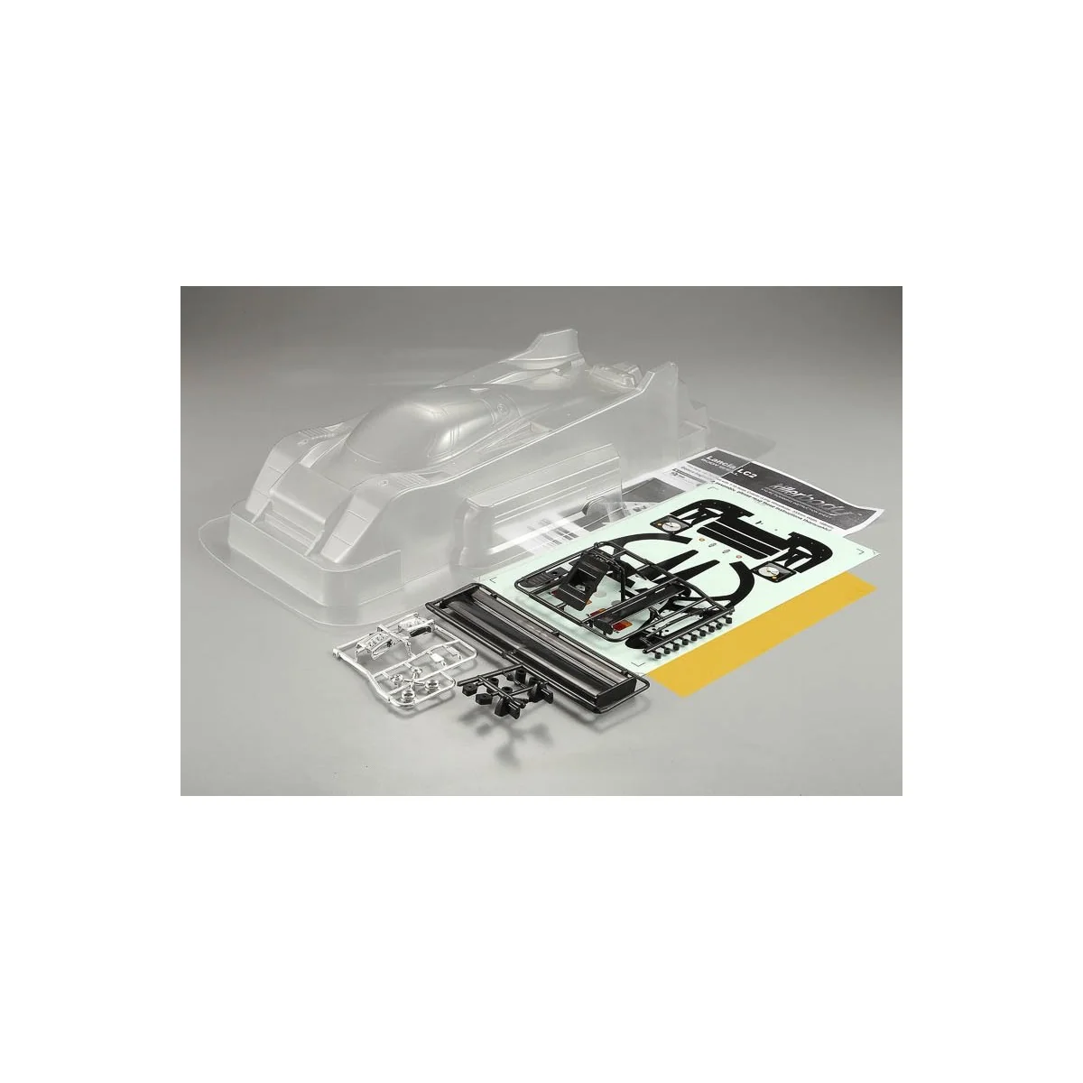 Carrosserie Lancia LC2 transparente 1/12 168mm Killerbody Killerbody KB48394 - 1
