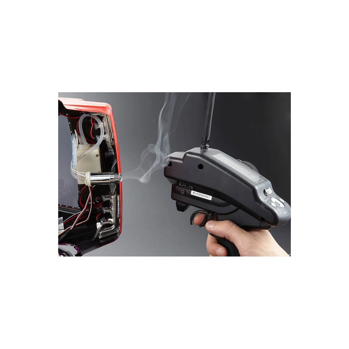 Pot d'échappement avec systeme fumée et led 1/10 Killerbody Killerbody KB48507 - 2