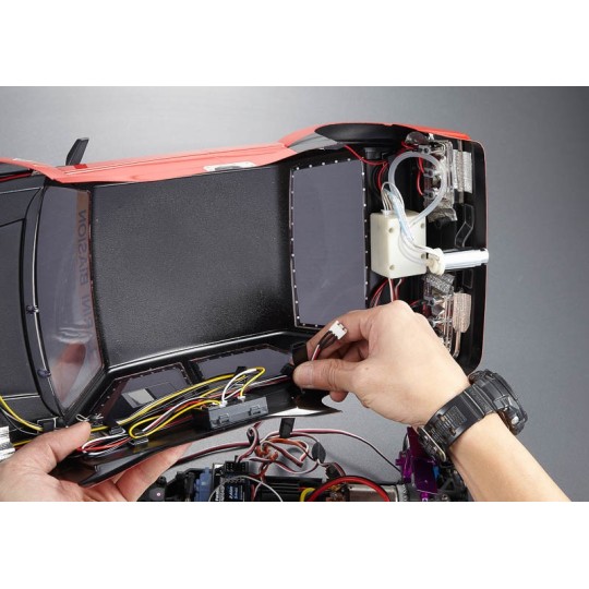 KB48507-Exhaust smoke system with led 1/10 Killerbody