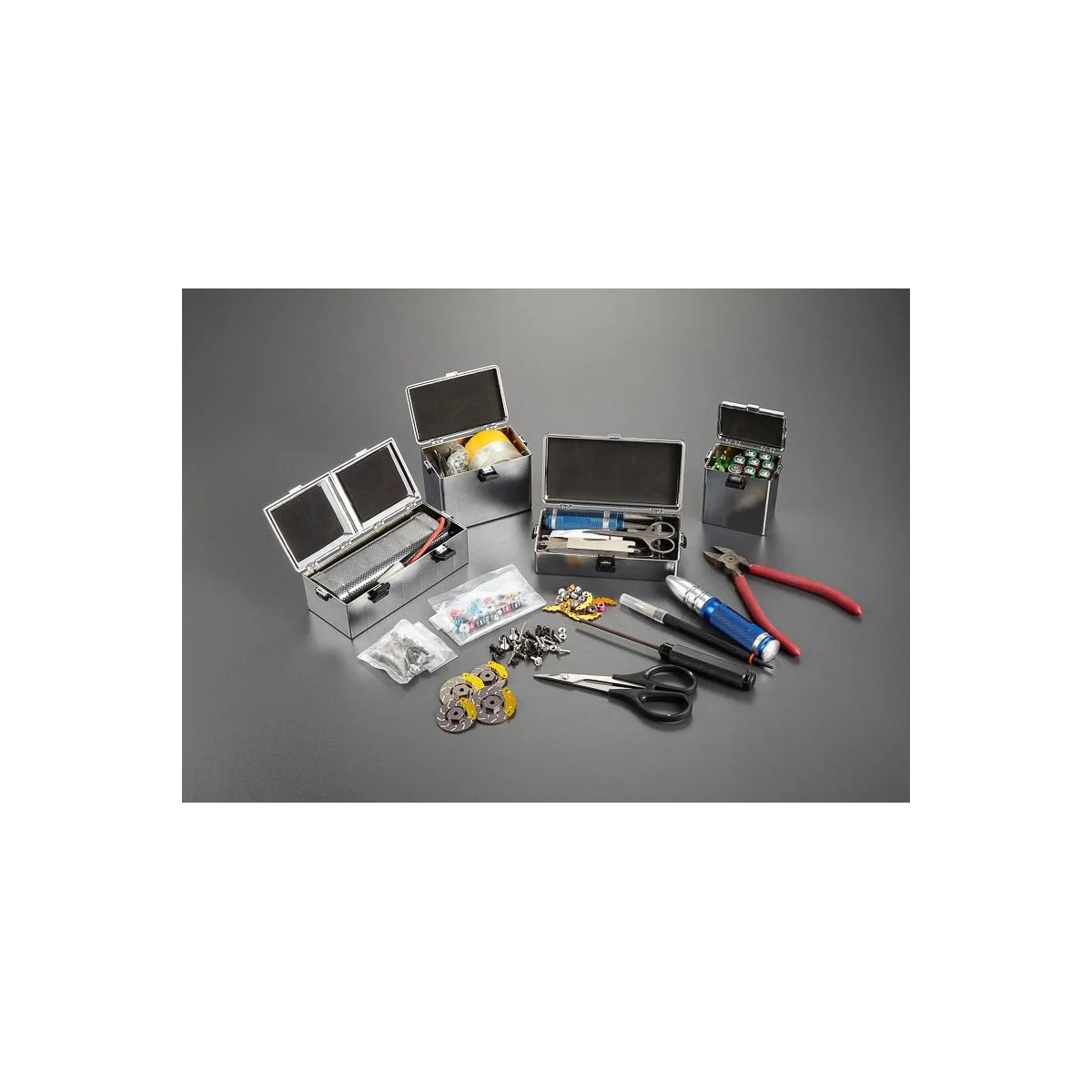 Boite de rangement plastique chromé haute 1/10 Killerbody Killerbody KB48438 - 3 Boite de rangement plastique chromé haute 1/10 Killerbody Killerbody KB48438 - 3