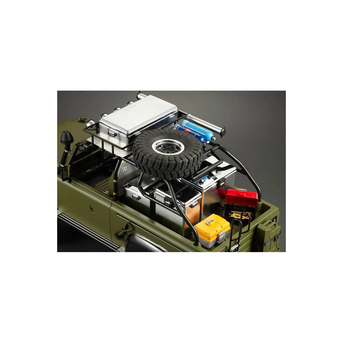 Killerbody chrome high 1/10 plastic storage box Killerbody KB48438 - 6