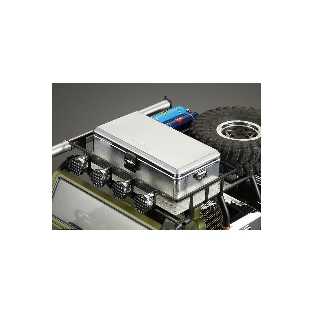 Killerbody chrome high 1/10 plastic storage box Killerbody KB48438 - 7