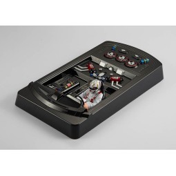 Set engine forward left Cockpit painted 1/10 Killerbody Killerbody KB48501 - 1