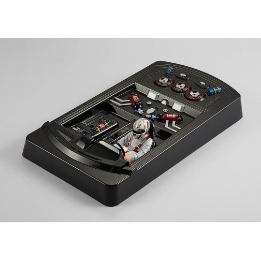 KB48501-Set Cockpit gauche moteur avant peint 1/10 Killerbody