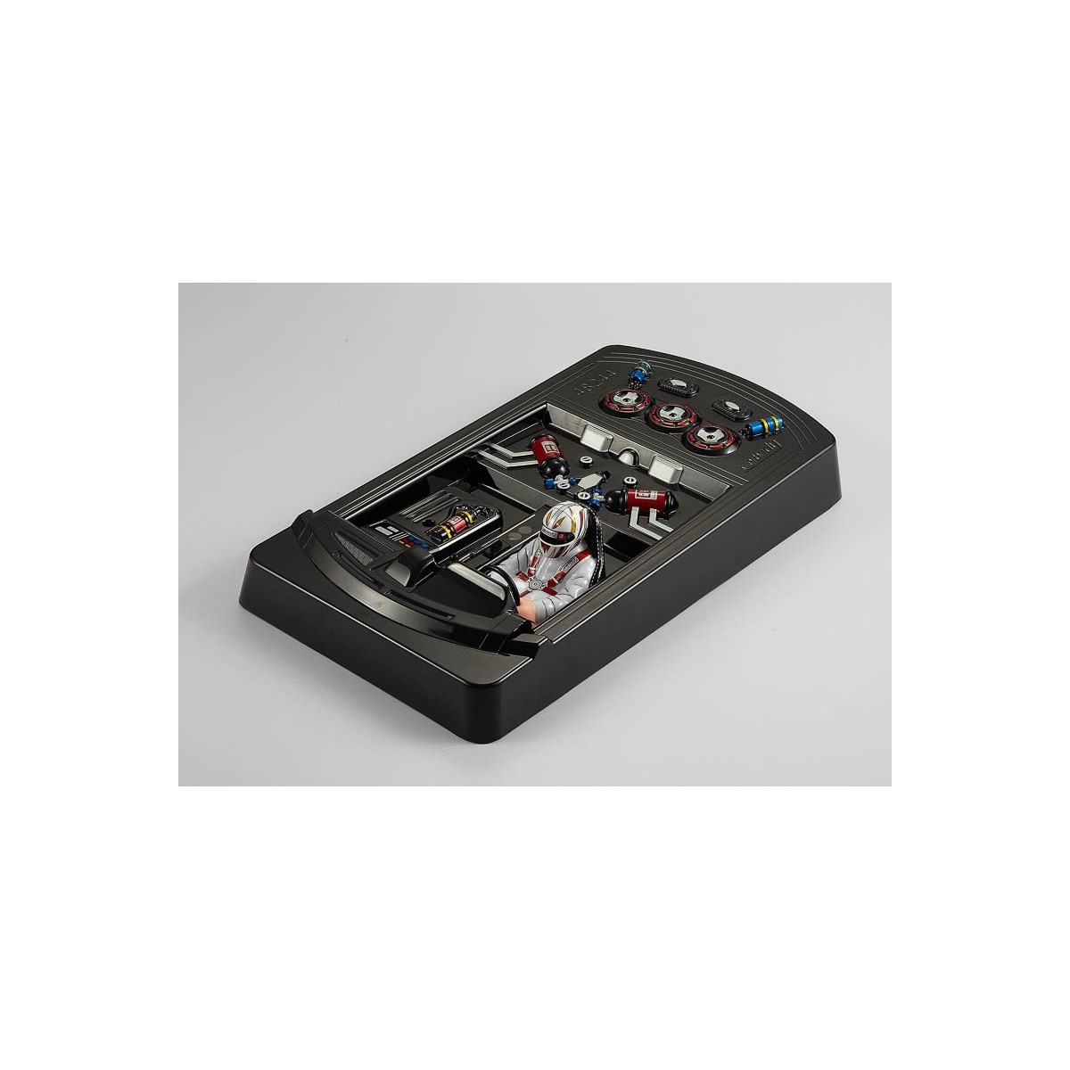 Set Cockpit gauche moteur avant peint 1/10 Killerbody Killerbody KB48501 - 1