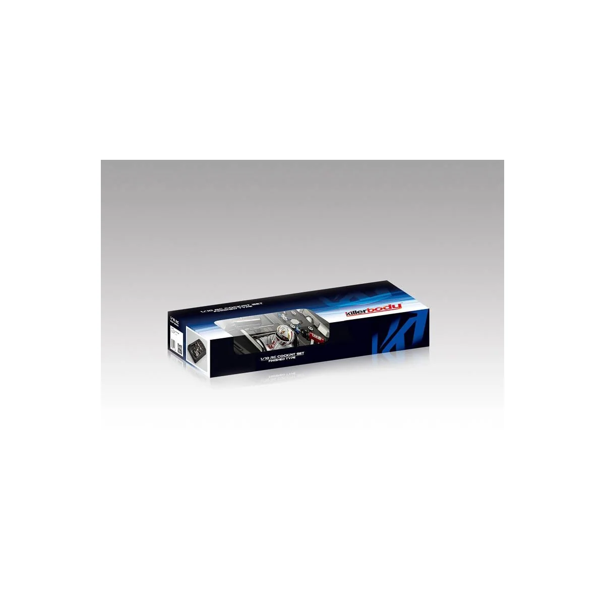 Set engine forward left Cockpit painted 1/10 Killerbody Killerbody KB48501 - 2