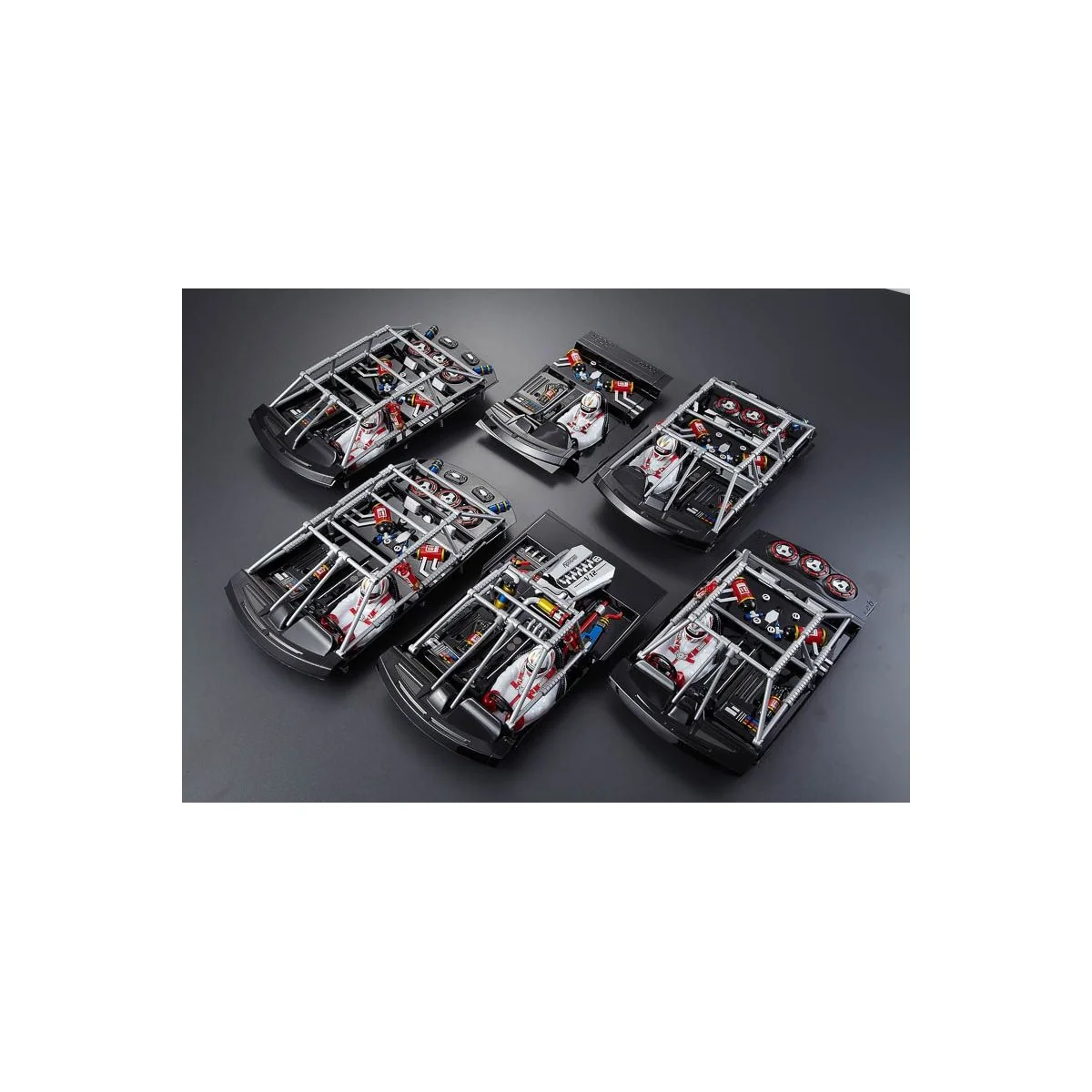 Set Cockpit gauche moteur avant peint 1/10 Killerbody Killerbody KB48501 - 6 Set Cockpit gauche moteur avant peint 1/10 Killerbody Killerbody KB48501 - 6