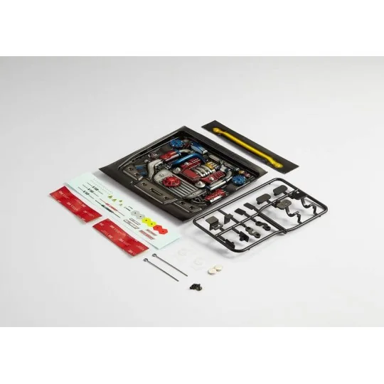 KB48492-Engine Bay Type-A painted 1/10 Killerbody - KB48492