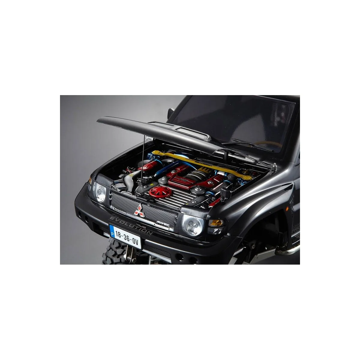 Baie moteur Type-A peint 1/10 Killerbody Killerbody KB48492 - 3