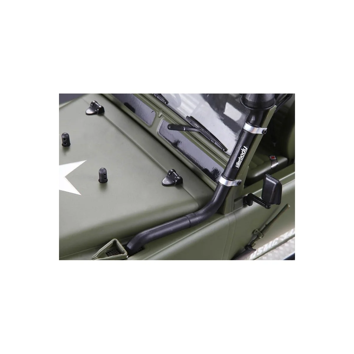 Galerie de toit + admission d'air Crawler 1/10 Killerbody Killerbody KB48426 - 2 Galerie de toit + admission d'air Crawler 1/10 Killerbody Killerbody KB48426 - 2