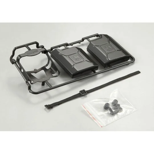 Jerrican ABS à peindre avec support et sangle 1/10 Killerbody Killerbody KB48429 - 1 KB48429-Jerrican ABS à peindre avec support et sangle 1/10 Killerbody - KB48429