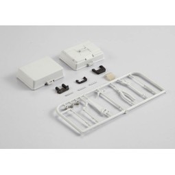 Caisse + outils en ABS à peindre 1/10 Killerbody Killerbody KB48522 - 1