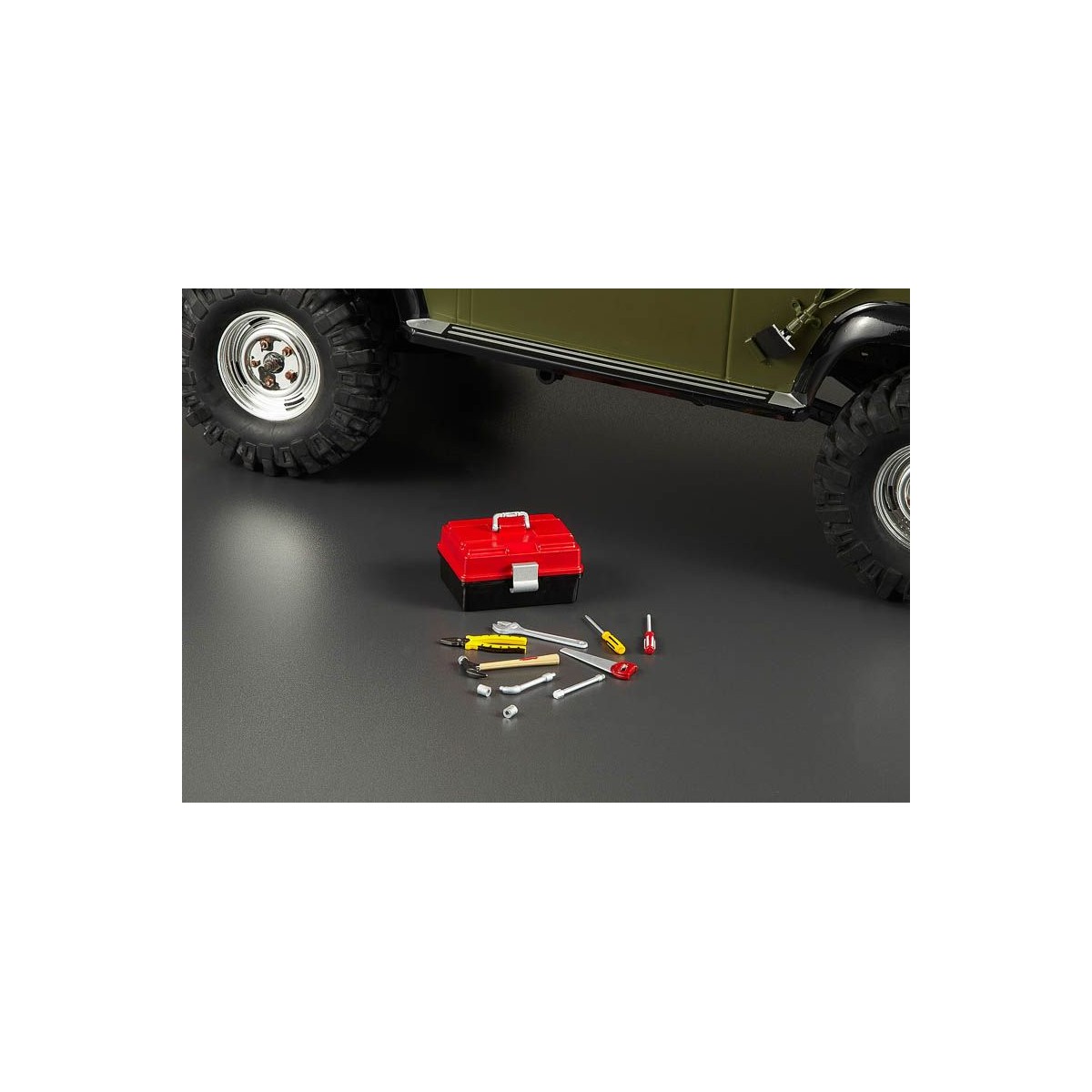 Caisse + outils en ABS à peindre 1/10 Killerbody Killerbody KB48522 - 3