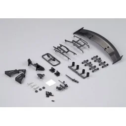 Accessoires racing aileron, rétroviseurs... ABS 1/10 Killerbody Killerbody KB48352 - 1