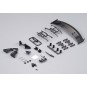 Accessories racing spoiler, mirrors... ABS 1/10 Killerbody Killerbody KB48352 - 1 KB48352-Accessories racing spoiler, mirrors... ABS 1/10 Killerbody - KB48352