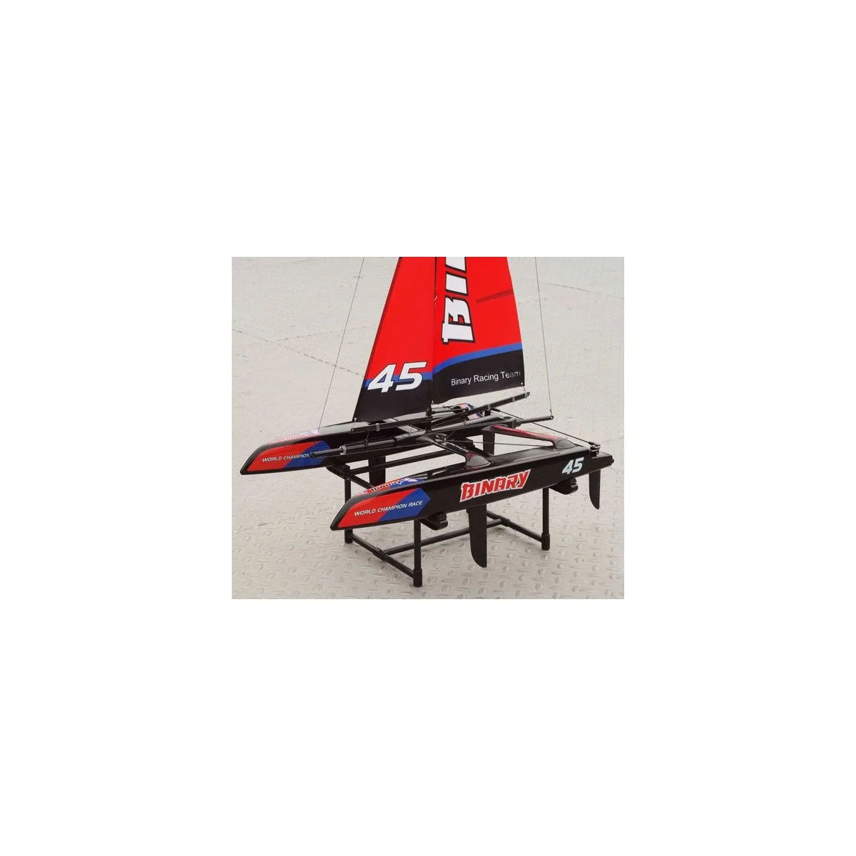 Mini Catamaran Binary V2 red RTS Joysway Joysway 8807V2 - 4 Mini Catamaran Binary V2 red RTS Joysway Joysway 8807V2 - 4