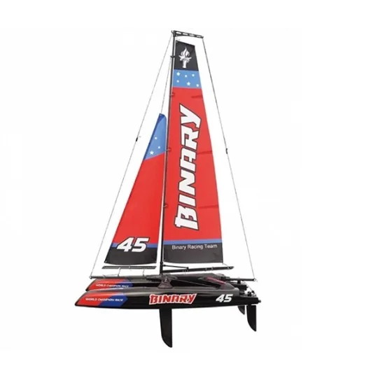 8807V2-Mini Catamaran Binary V2 red RTS Joysway