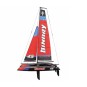 8807V2-Mini Catamaran Binary V2 rouge RTS Joysway