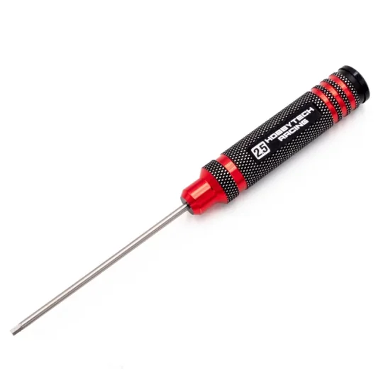 HTR-412-Set de tournevis hexag. alu 1.5 / 2 / 2.5 et douille 7mm Hobbytech - HTR-412