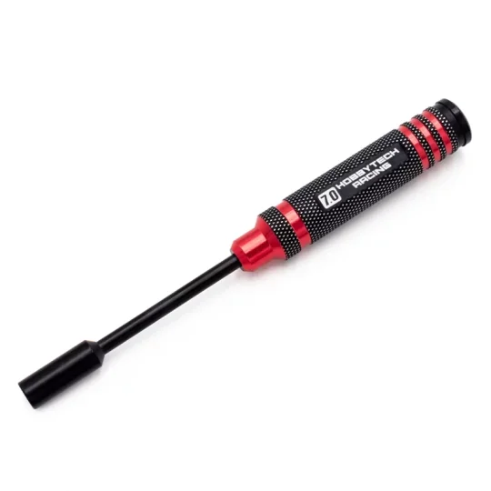 HTR-412-Set de tournevis hexag. alu 1.5 / 2 / 2.5 et douille 7mm Hobbytech - HTR-412