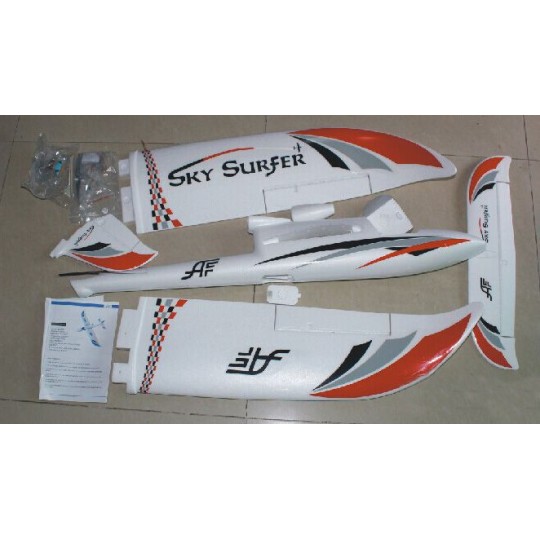SV-70200-Sky Surfer V2 rouge 1400mm PNP