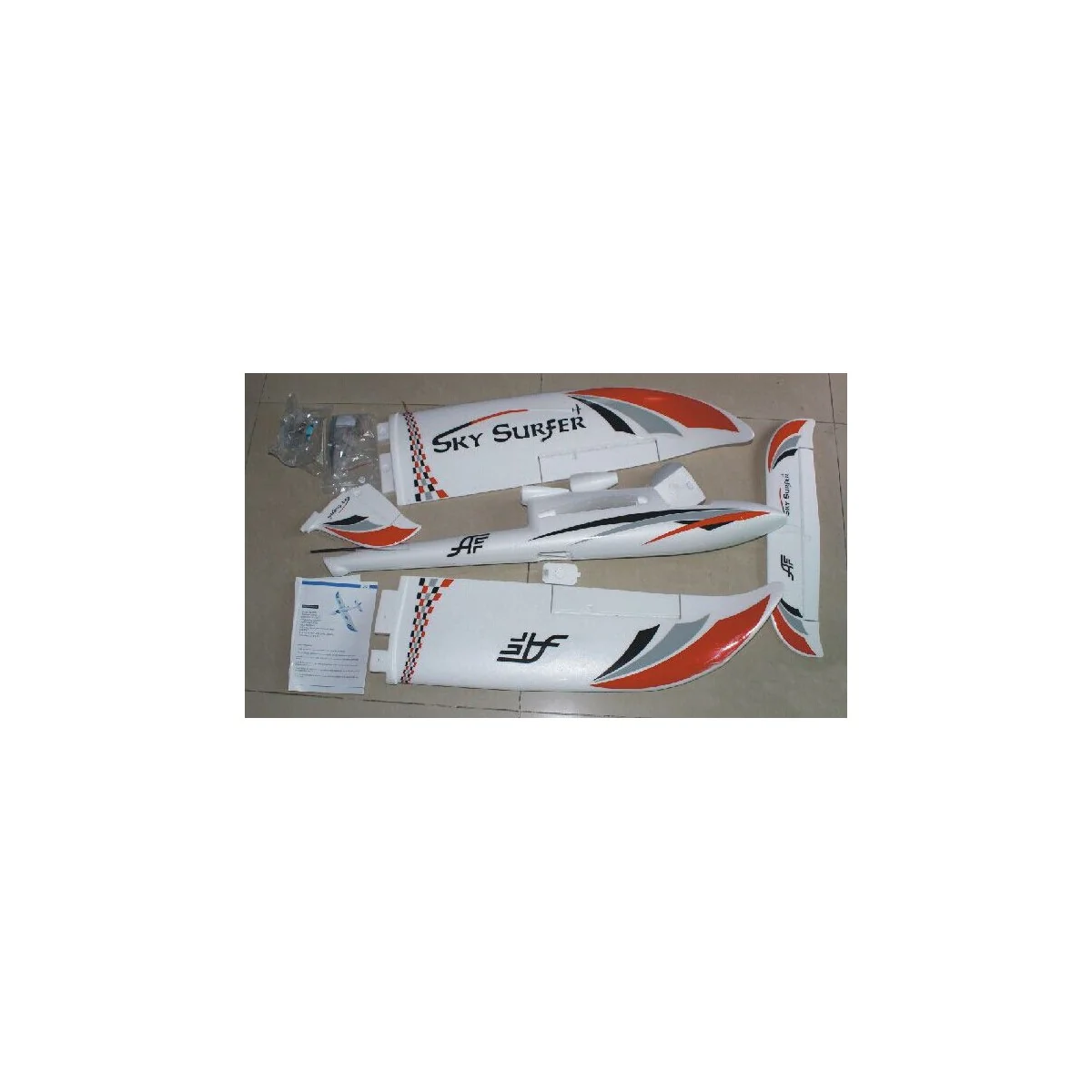 Sky Surfer V2 red 1400mm PNP Siva SV-70200 - 4