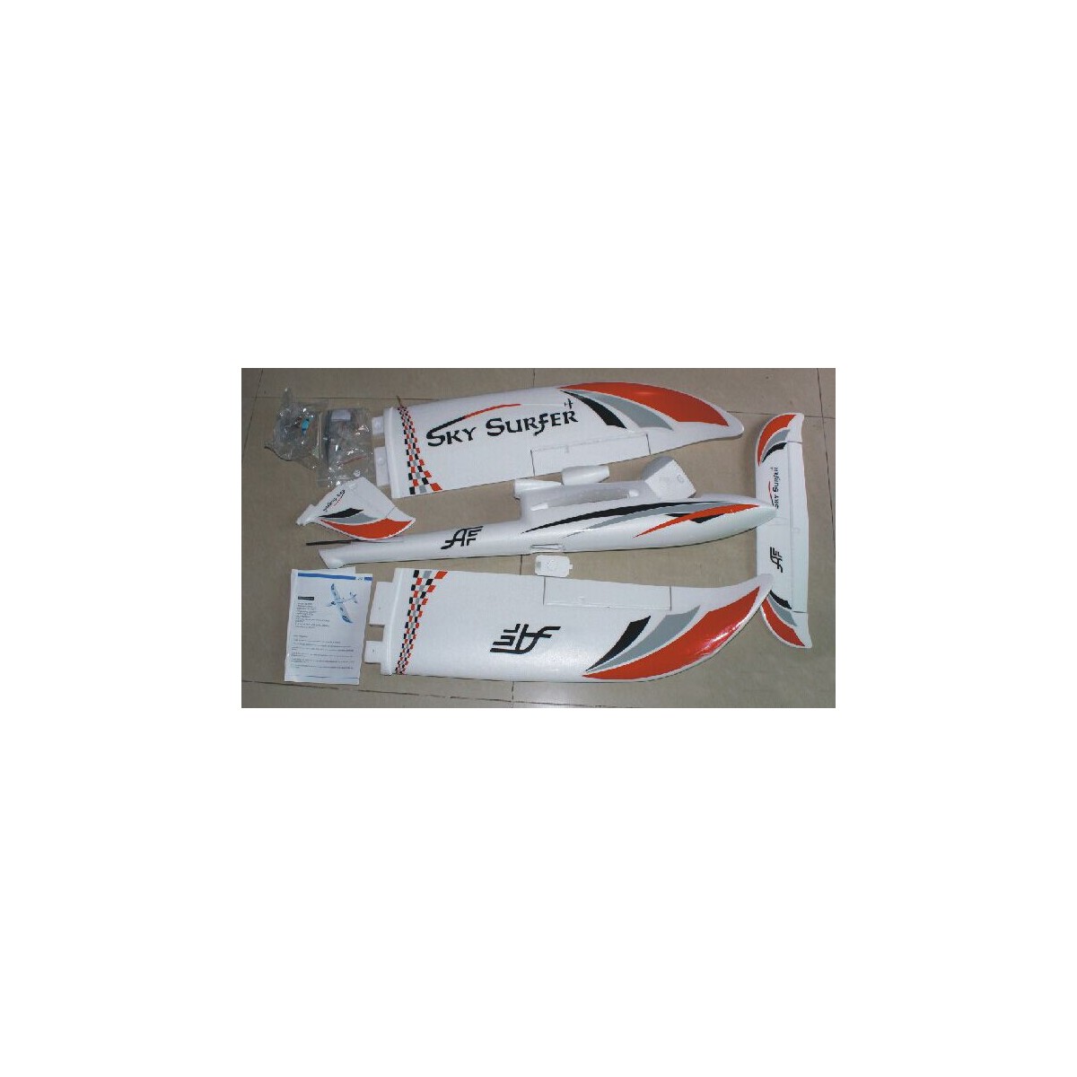 Sky Surfer V2 rouge 1400mm PNP Siva SV-70200 - 4