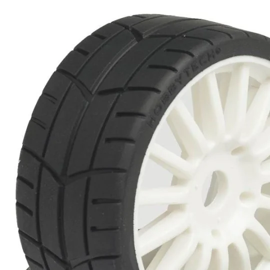 HTR-T452-Tyre wheel white Hobbytech Challenge Rally Game - HTR-T452