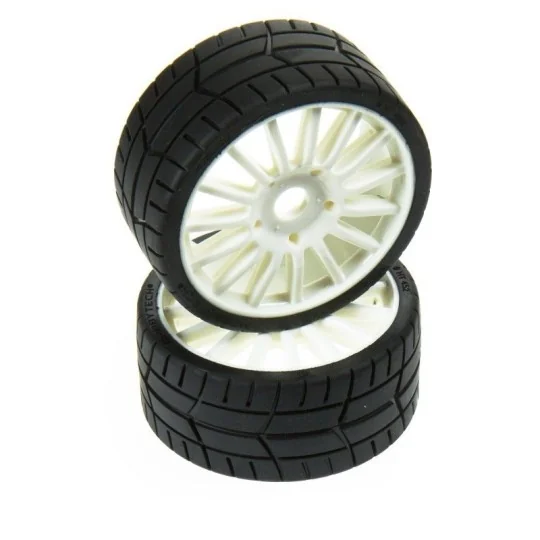 HTR-T452-Tyre wheel white Hobbytech Challenge Rally Game - HTR-T452