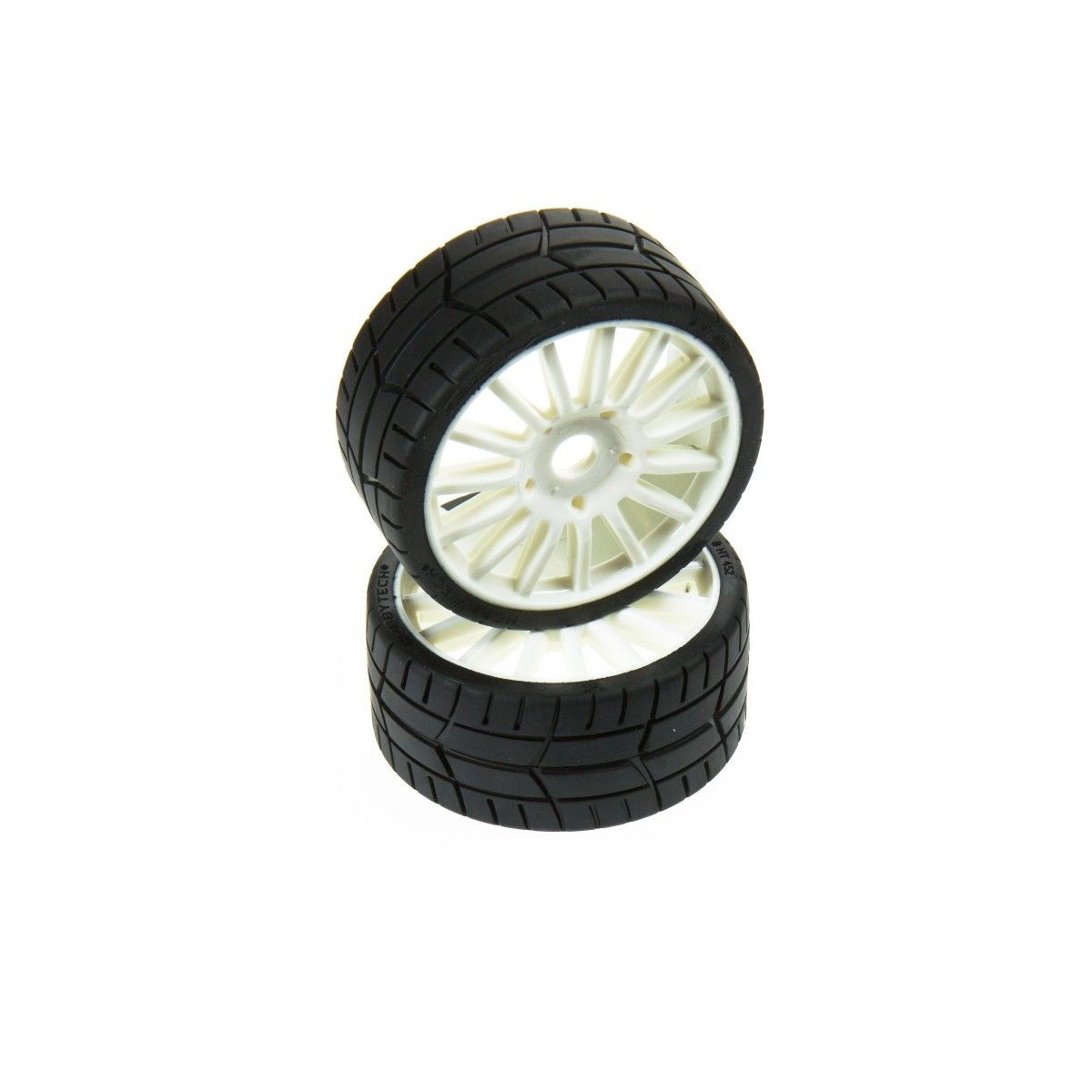Tyre wheel white Hobbytech Challenge Rally Game Hobbytech HTR-T452 - 2 Tyre wheel white Hobbytech Challenge Rally Game Hobbytech HTR-T452 - 2