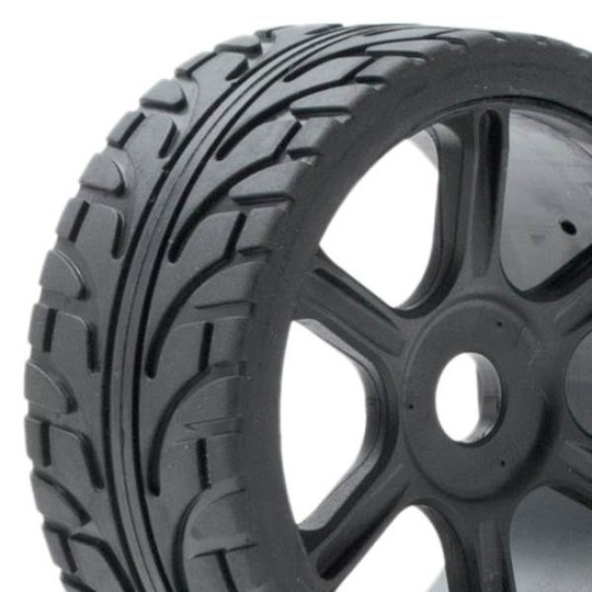 Tire rim black sticks Hobbytech 01 Rally Game Rally Hobbytech HT-456 - 1 HT-456-Tire rim black sticks Hobbytech 01 Rally Game Rally - HT-456