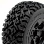 HTR-T470-Optimo Short race tyres on RIM black Hobbytech