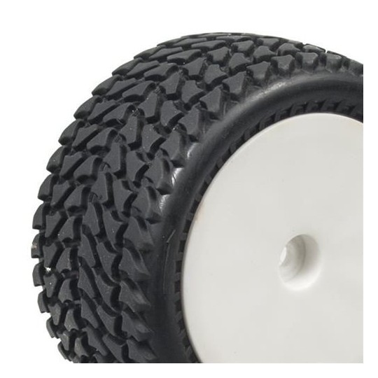 HTR-T432-Pneus buggy tout terrains arrière 1/10 - Hobbytech