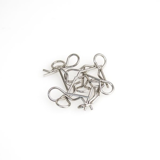 Angled body clips 1/10 (10) Hobbytech Hobbytech HTR-501380 - 1 HTR-501380-Angled body clips 1/10 (10) Hobbytech - HTR-501380