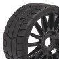 Challenge Rally Game Rim Tires Black Hobbytech Hobbytech HTR-T452B - 1 HTR-T452B-Challenge Rally Game Rim Tires Black Hobbytech - HTR-T452B