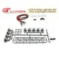 GT-LED-CRAWLERSIL-Rampe LED 5 spots universel crawler chrome GT-Power - GT-LED-CRAWLERSIL