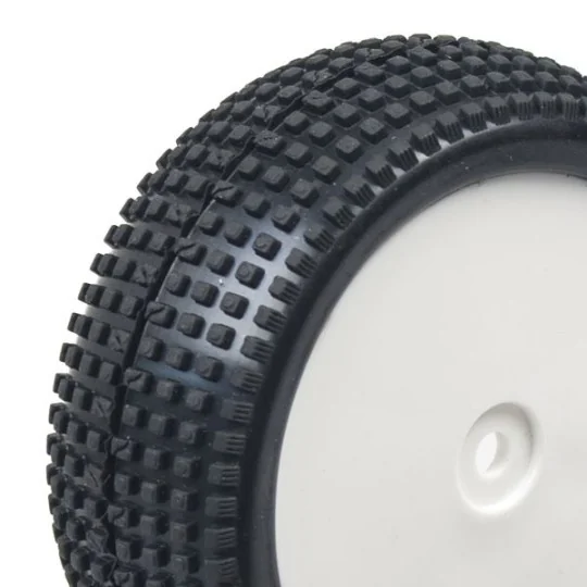 HTR-T429-Pneus buggy picots carrés avant 1/10 - Hobbytech - HTR-T429