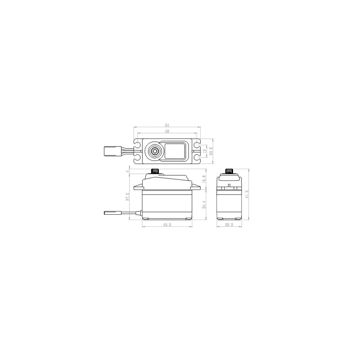 Servo SC-1256TG Savox Savox SC-1256TG+ - 2 Servo SC-1256TG Savox Savox SC-1256TG+ - 2