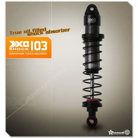 Shock absorbers XD Diaphragm 103mm (2) Gmade Gmade GM22007 - 1 GM22007-Shock absorbers XD Diaphragm 103mm (2) Gmade - GM22007