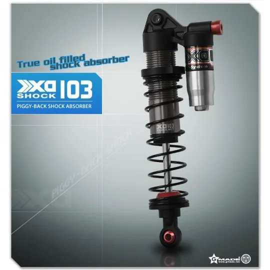 GM21007-Amortisseurs XD Piggyback 103mm (2) Gmade - GM21007