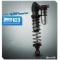 Amortisseurs XD Piggyback 103mm (2) Gmade Gmade GM21007 - 1 GM21007-Amortisseurs XD Piggyback 103mm (2) Gmade - GM21007