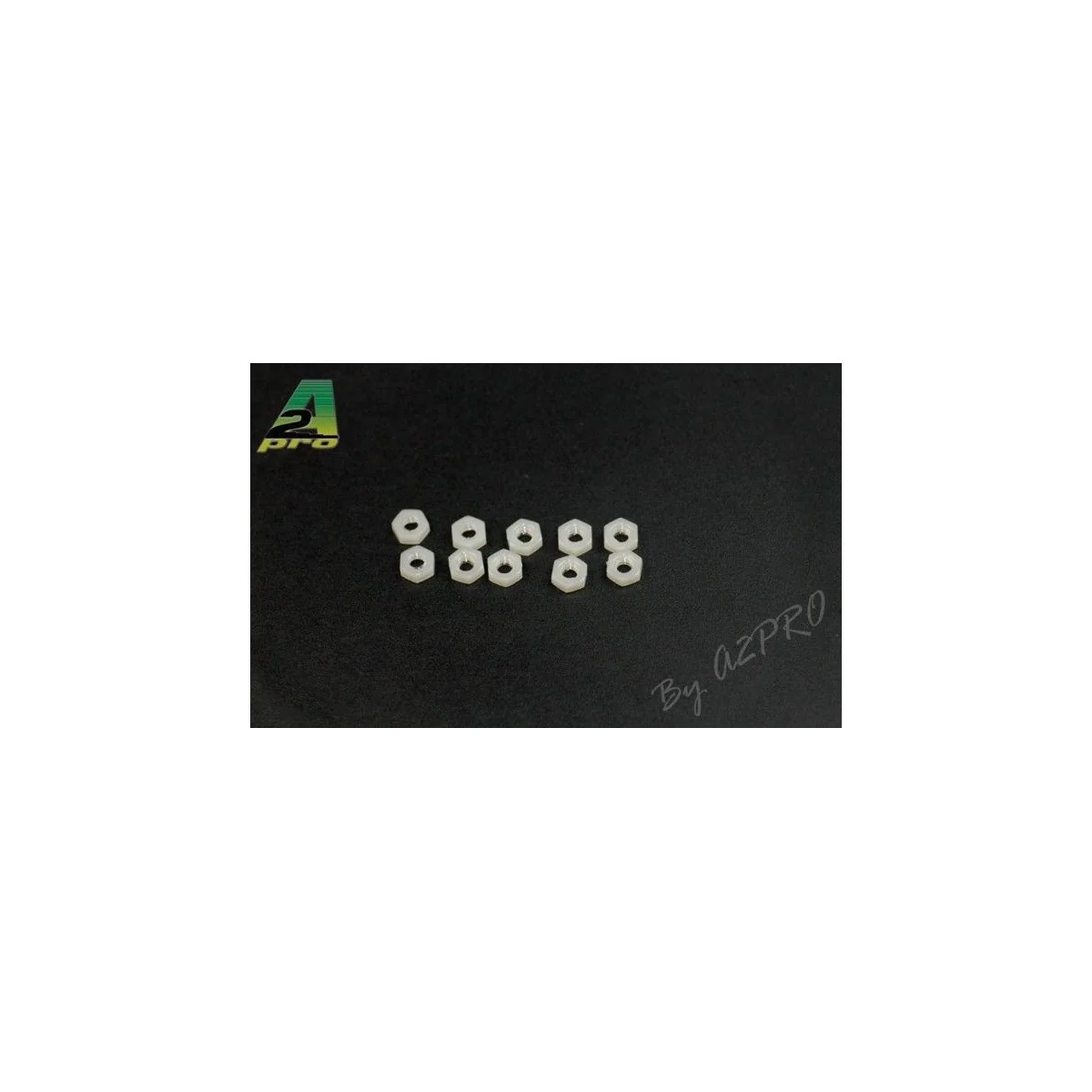Nylon M4 nuts (10) A2Pro A2Pro 27004 - 1