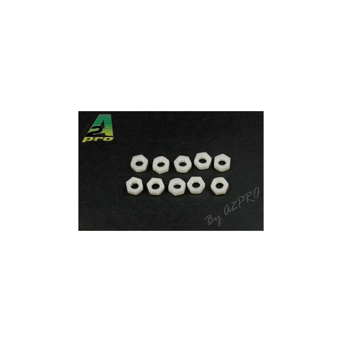 Nylon M5 nuts (10) A2Pro A2Pro 27005 - 1 Nylon M5 nuts (10) A2Pro A2Pro 27005 - 1