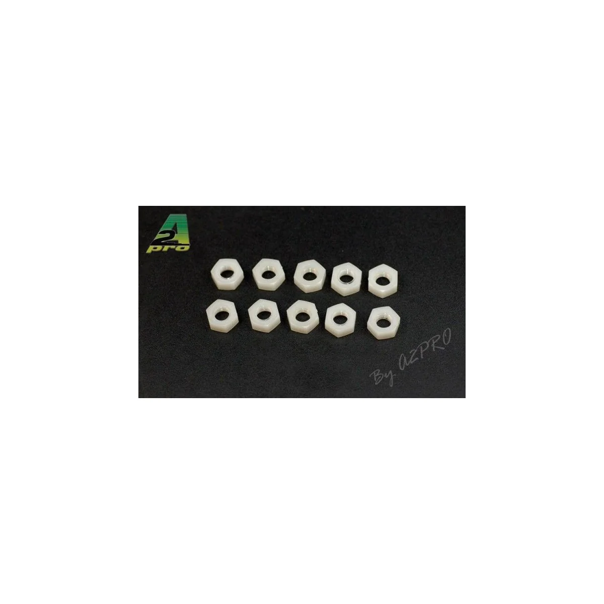 Nylon M6 nuts (10) A2Pro A2Pro 27006 - 1 Nylon M6 nuts (10) A2Pro A2Pro 27006 - 1