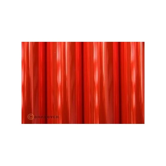 21-026-002-Entoilage Oracover Rouge fluo transparent 2m