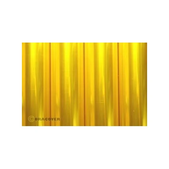 21-039-002-Interfacing Oracover yellow transparent 2 m